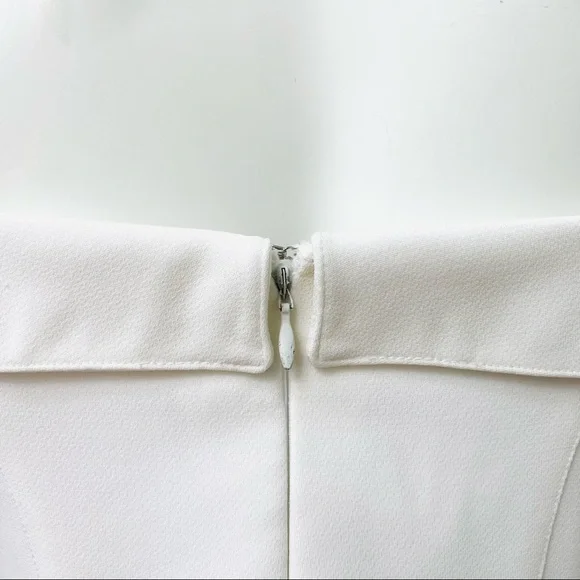 THEIRRY MUGLER Iconic Vintage White Bandeau Sheath Dress - Picture 9 of 12